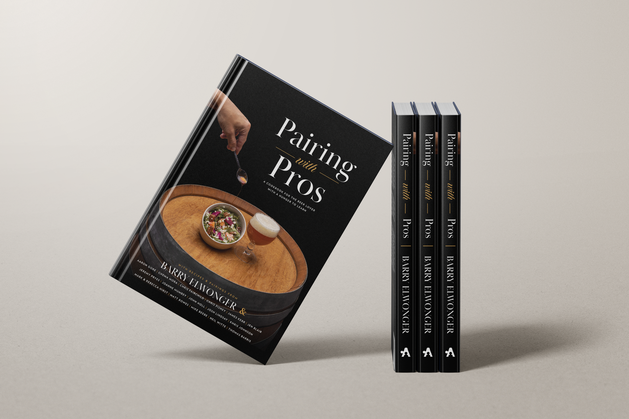 Pairing with Pros beer and food pairing cookbook by Barry Elwonger